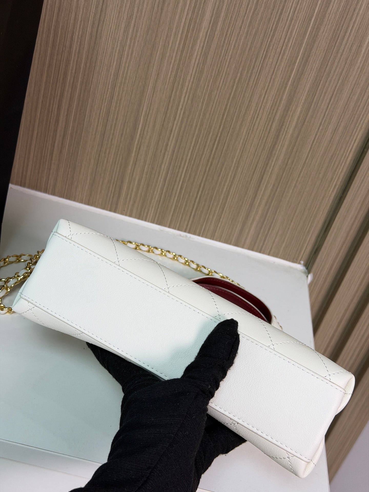 小香家-26A 三角托特包白金