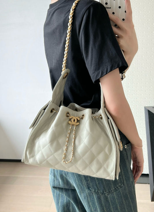 小香家- 𝟮𝟱𝗕𝗮𝗴 嬉皮𝗁𝗈𝖻𝗈小號-斑鳩灰金扣