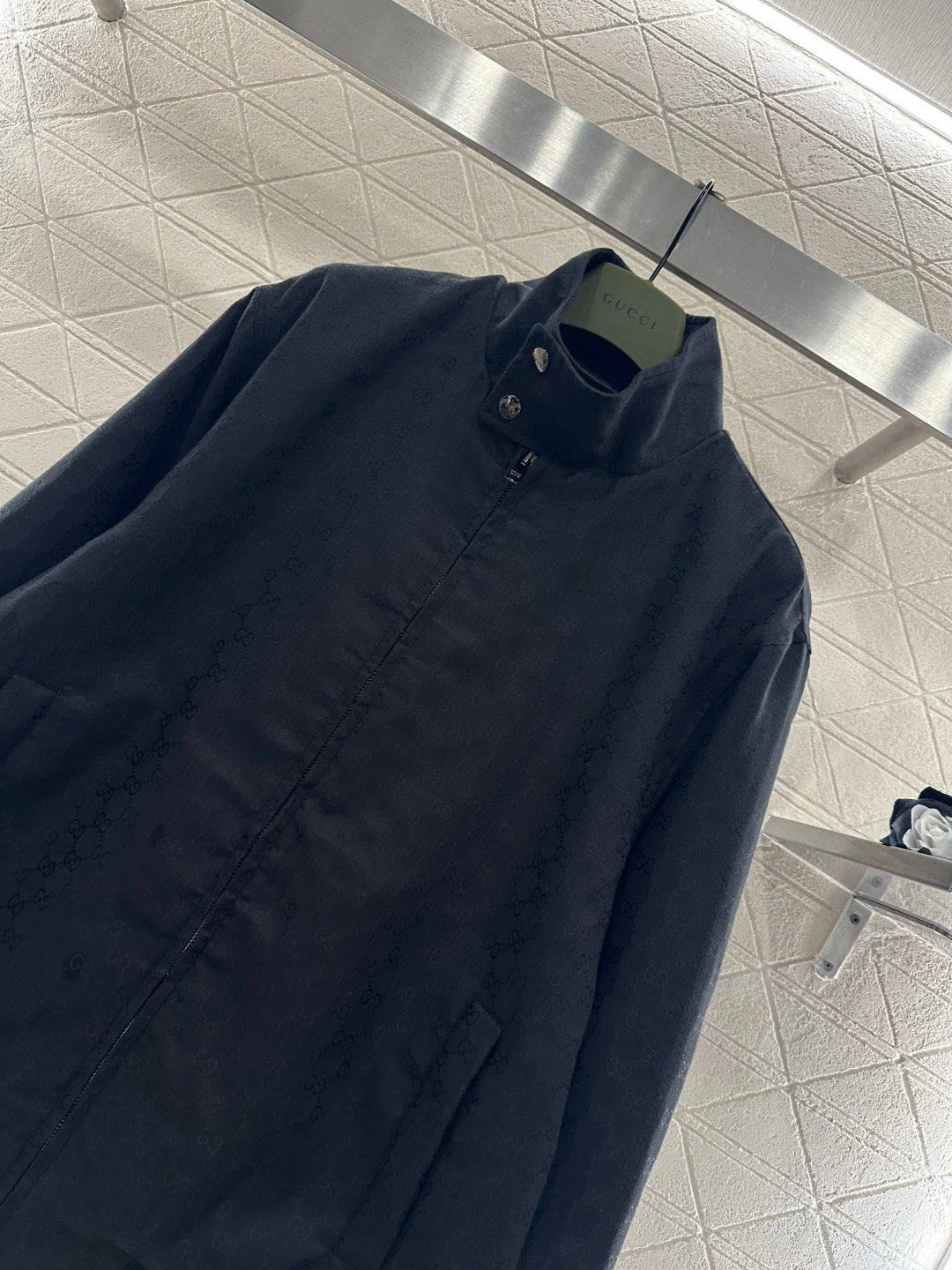 古G家-26提花立領夾克棉服外套