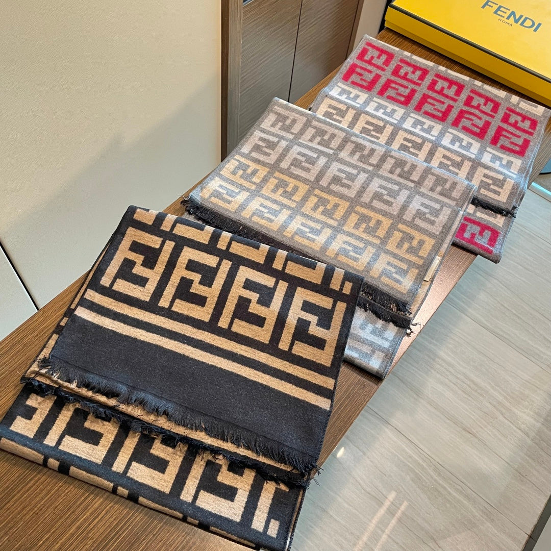 芬F家-男女款圍巾 185*180 絲絨布料