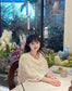 小香家-綿羊毛彩虹珠片 圍巾披肩 65cm*180cm