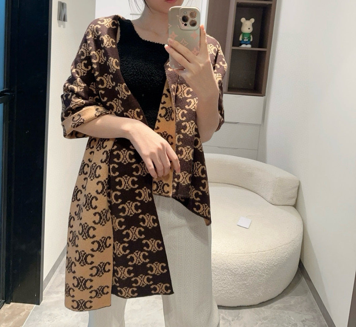 賽C家-經典羊絨圍巾 45*180cm