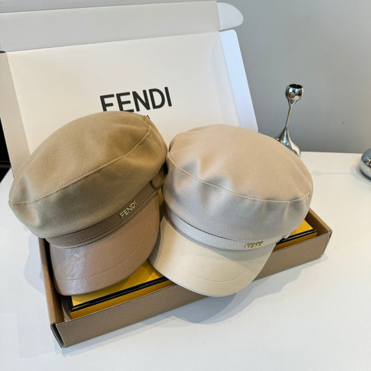 芬F家-新款鴨舌軍帽 高級訂製