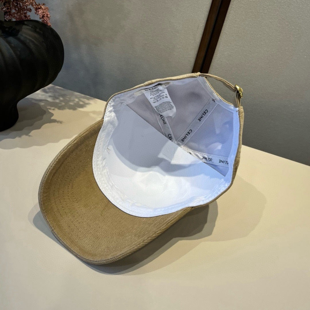 賽C家-新鴨舌帽 燈芯絨鴨棒球帽