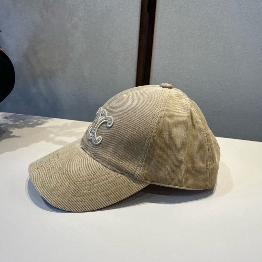 賽C家-新鴨舌帽 燈芯絨鴨棒球帽