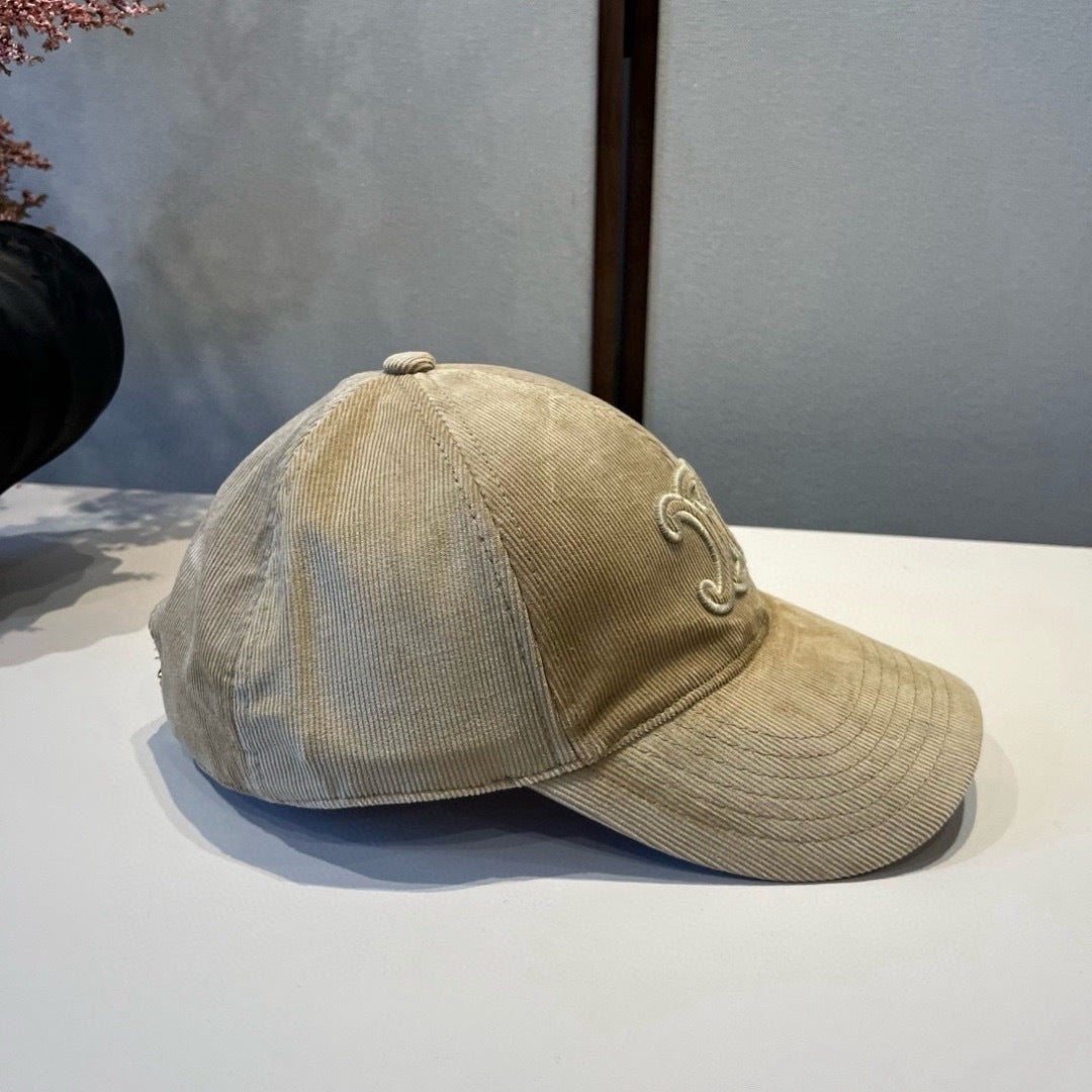 賽C家-新鴨舌帽 燈芯絨鴨棒球帽