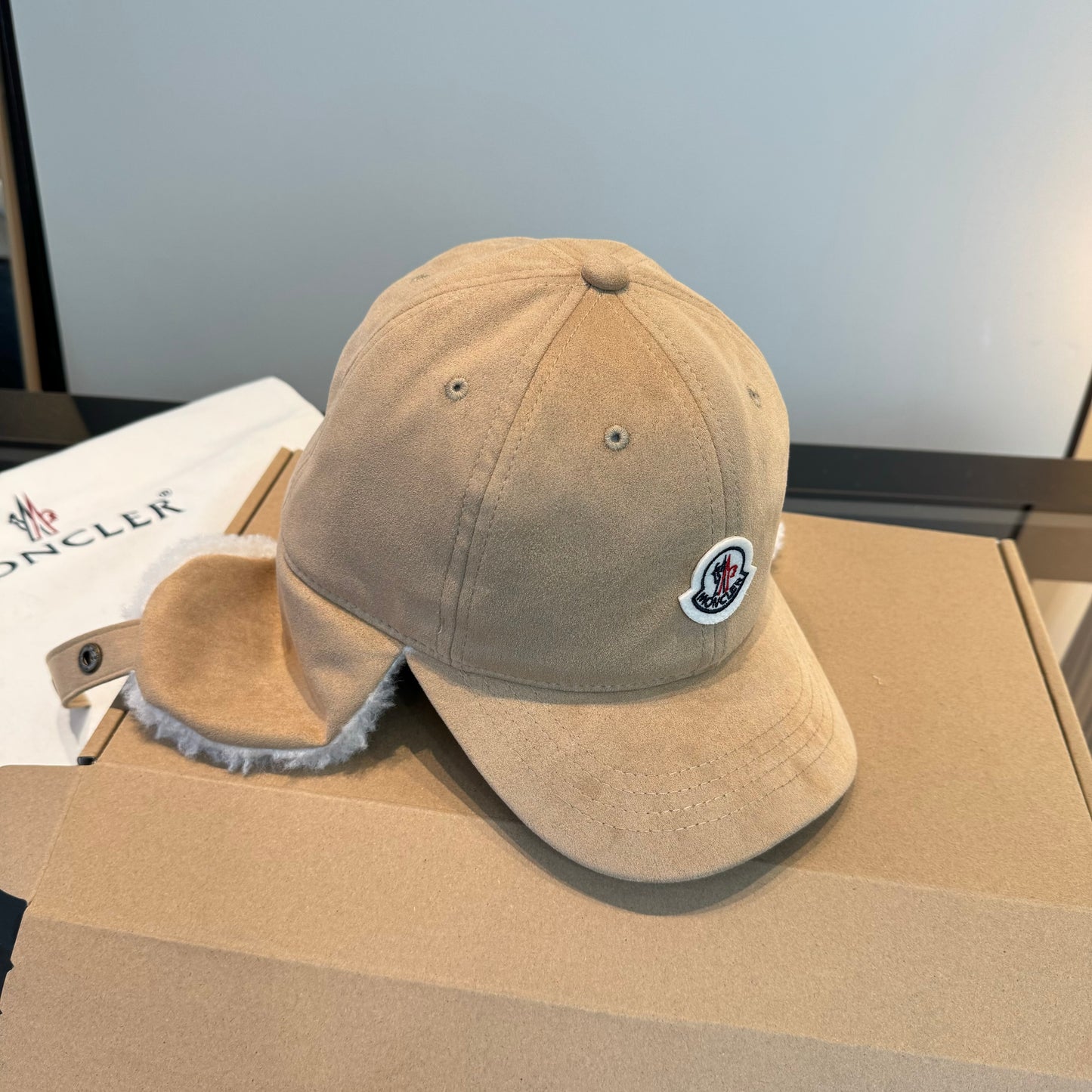 Moncler-新款鴨舌軍帽