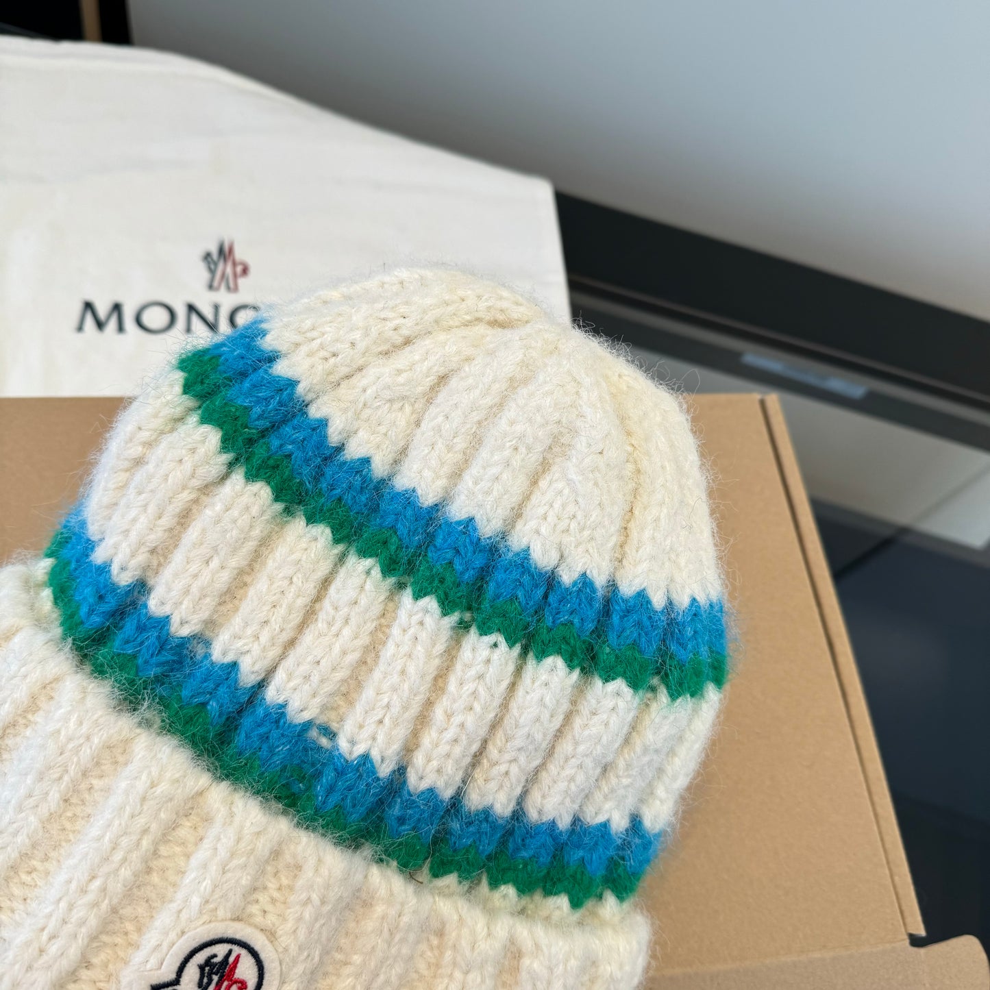 Moncler-新款毛線帽跑量款