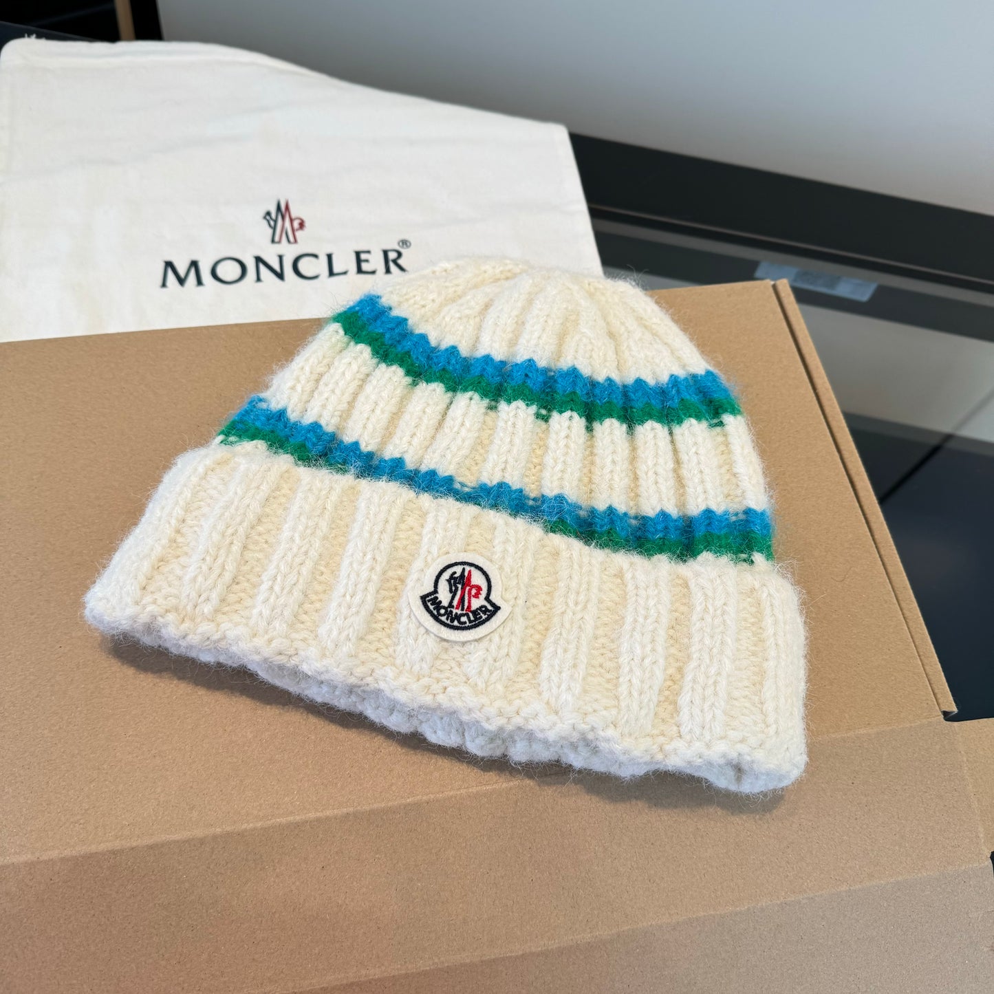 Moncler-新款毛線帽跑量款