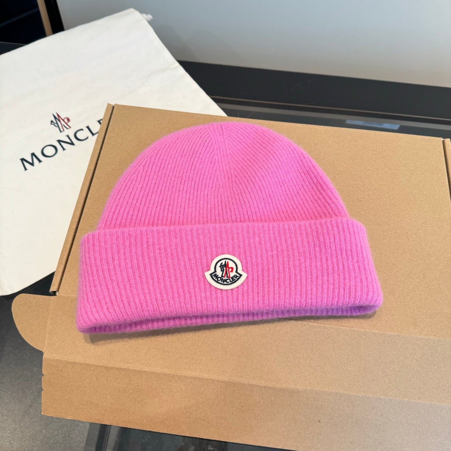 Moncler-新款毛帽 百分百羊毛