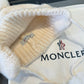 Moncler-新款護耳帽-白色