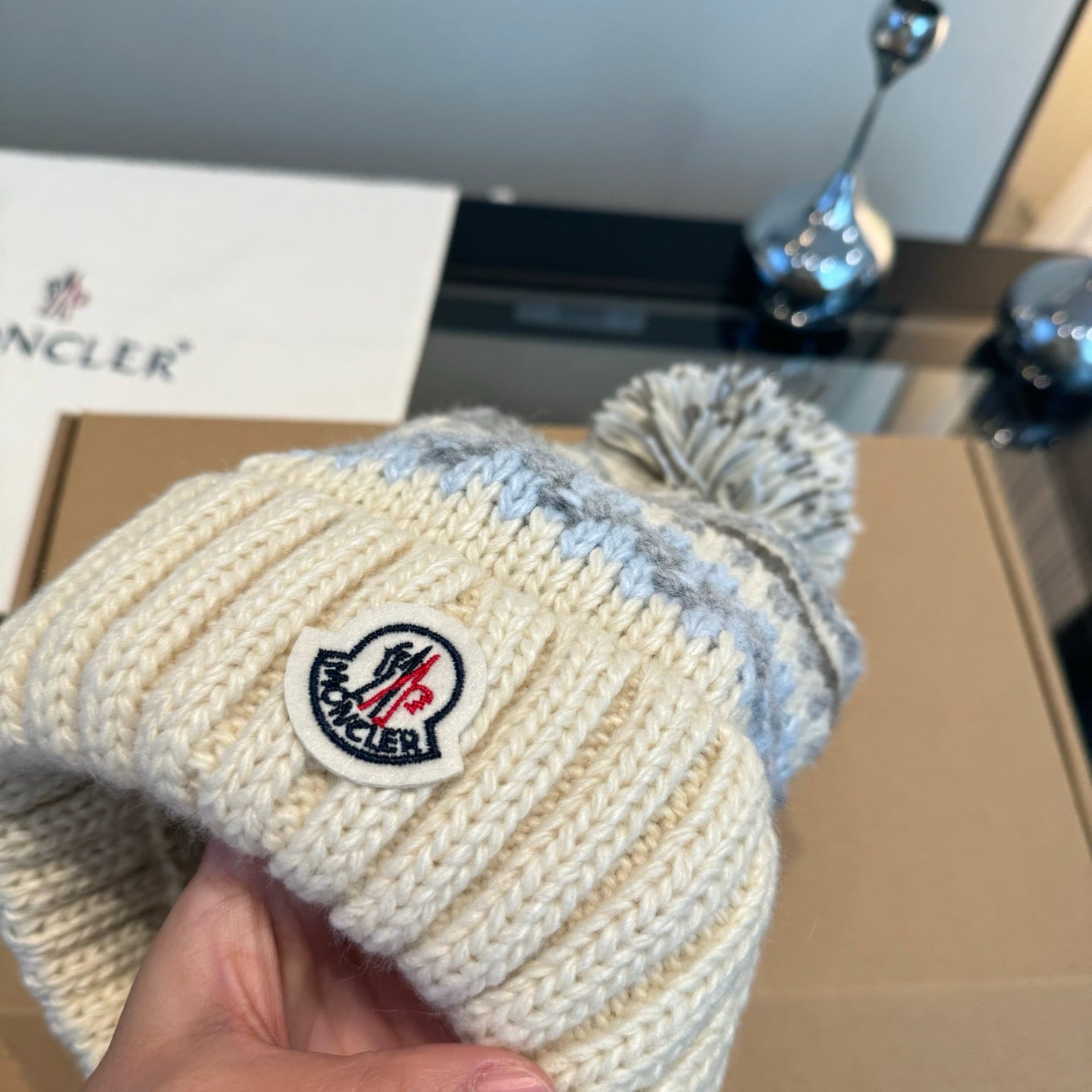 Moncler-新款毛帽 跑量款