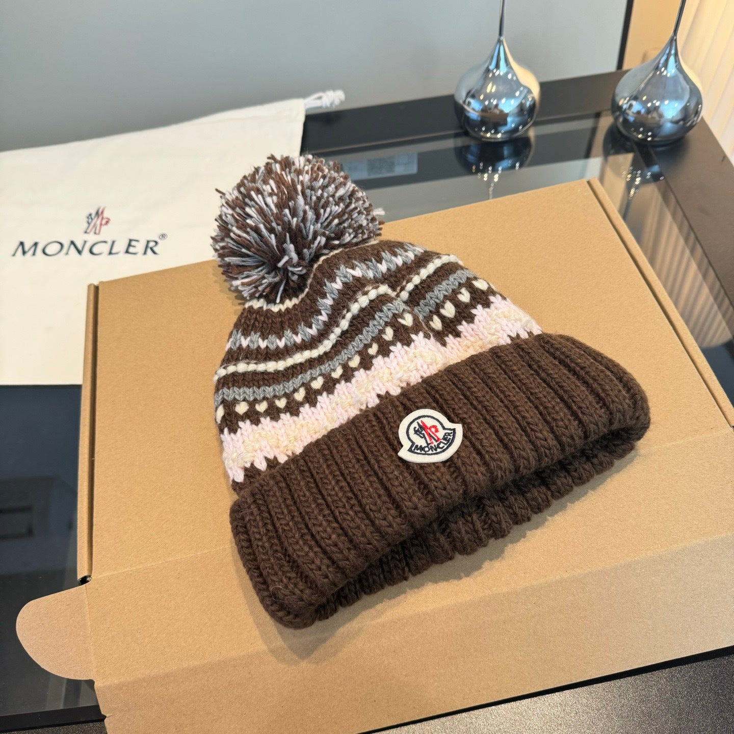 Moncler-新款毛帽 跑量款