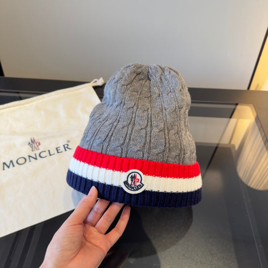 Moncler-新款針織毛線帽