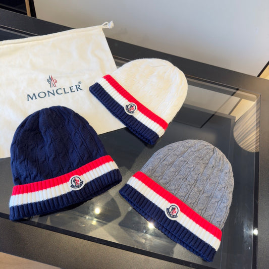 Moncler-新款針織毛線帽