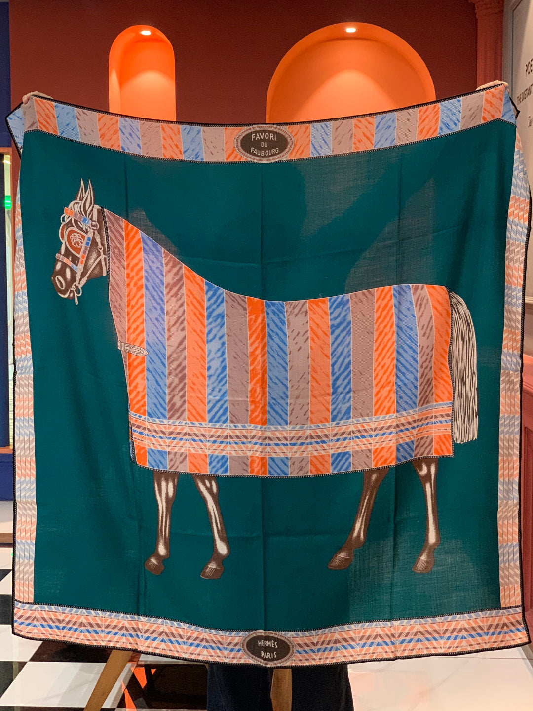 小愛款-雙面同色羊絨方巾 140cm*140