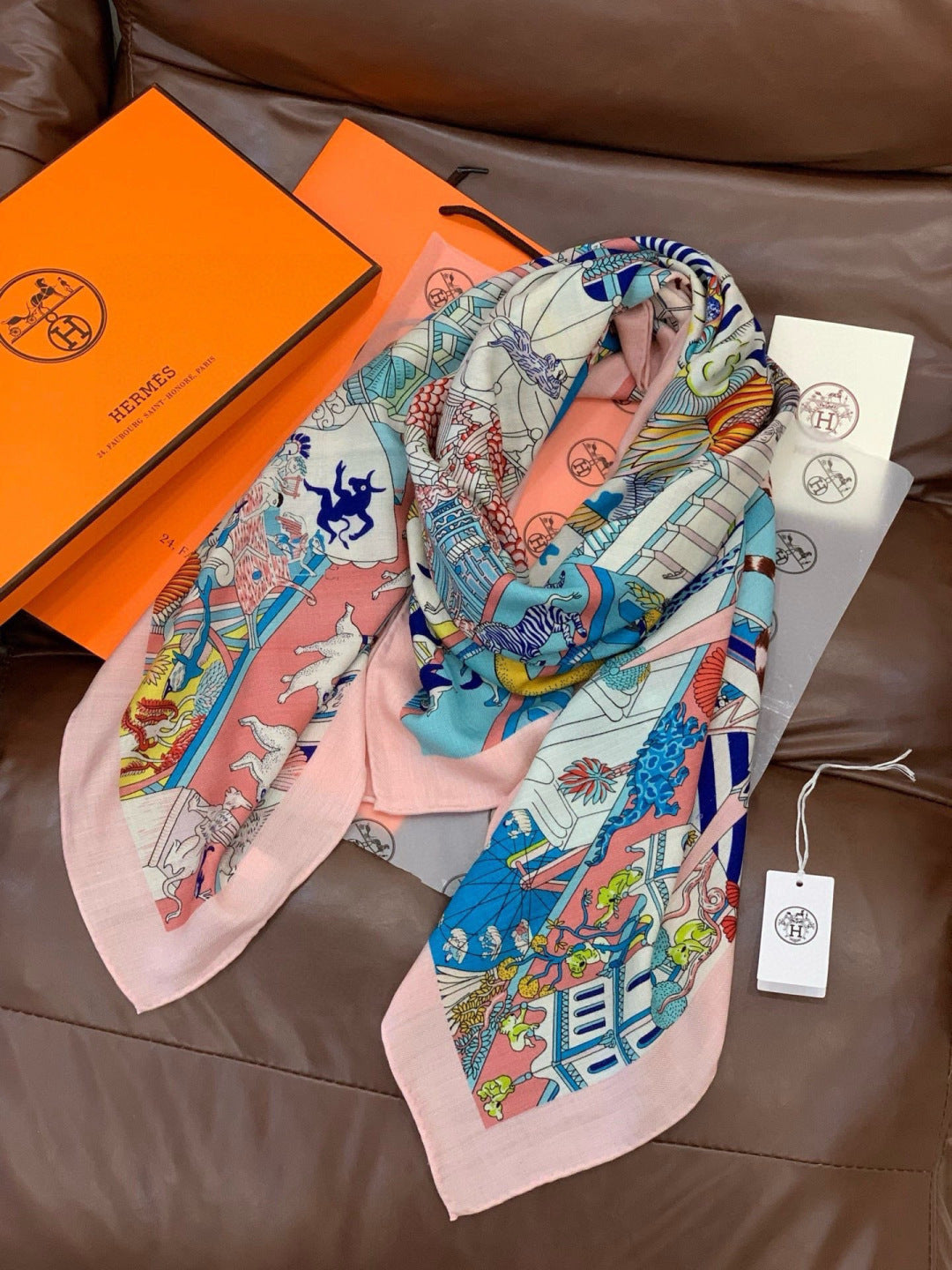 小愛款-雙面同色羊絨方巾 140cm*140cm