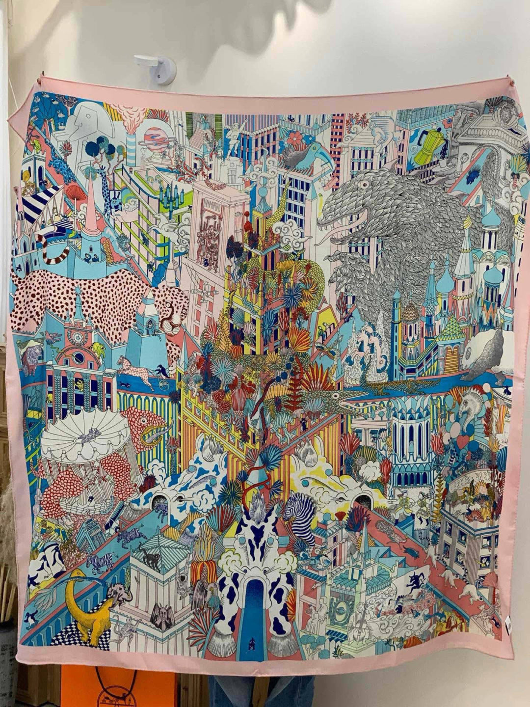 小愛款-雙面同色羊絨方巾 140cm*140cm