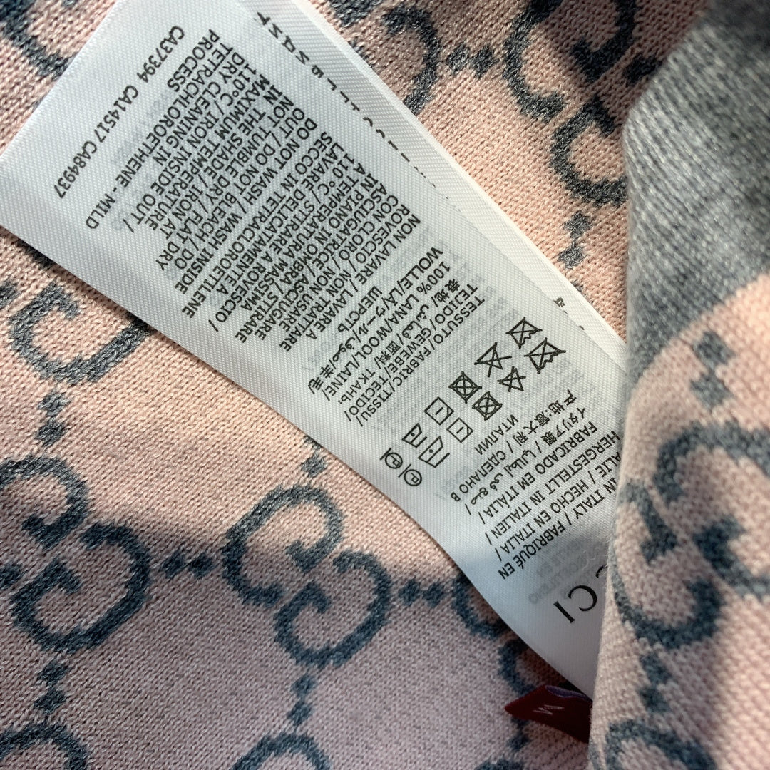 古G家- 𝟐𝟓V領老花針織開襟衫