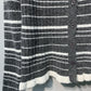 穆M家-針織條紋刺繡字母上衣 灰色