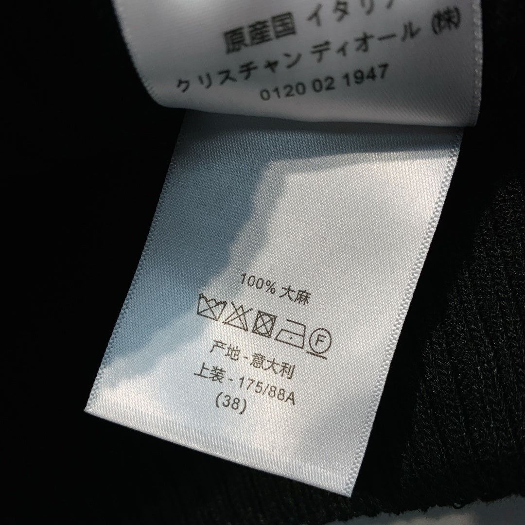 迪D家-蝴蝶印花短袖上衣 黑色
