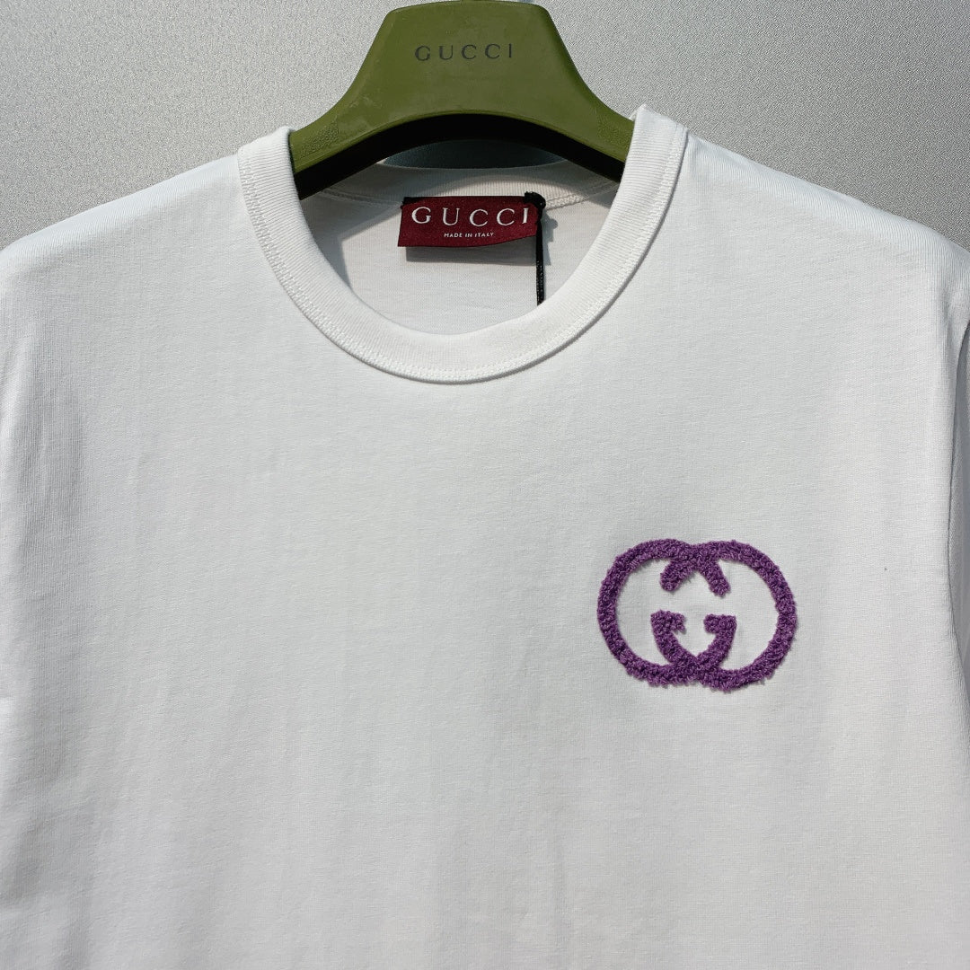 古G家-2026紫色雙G刺繡T卹