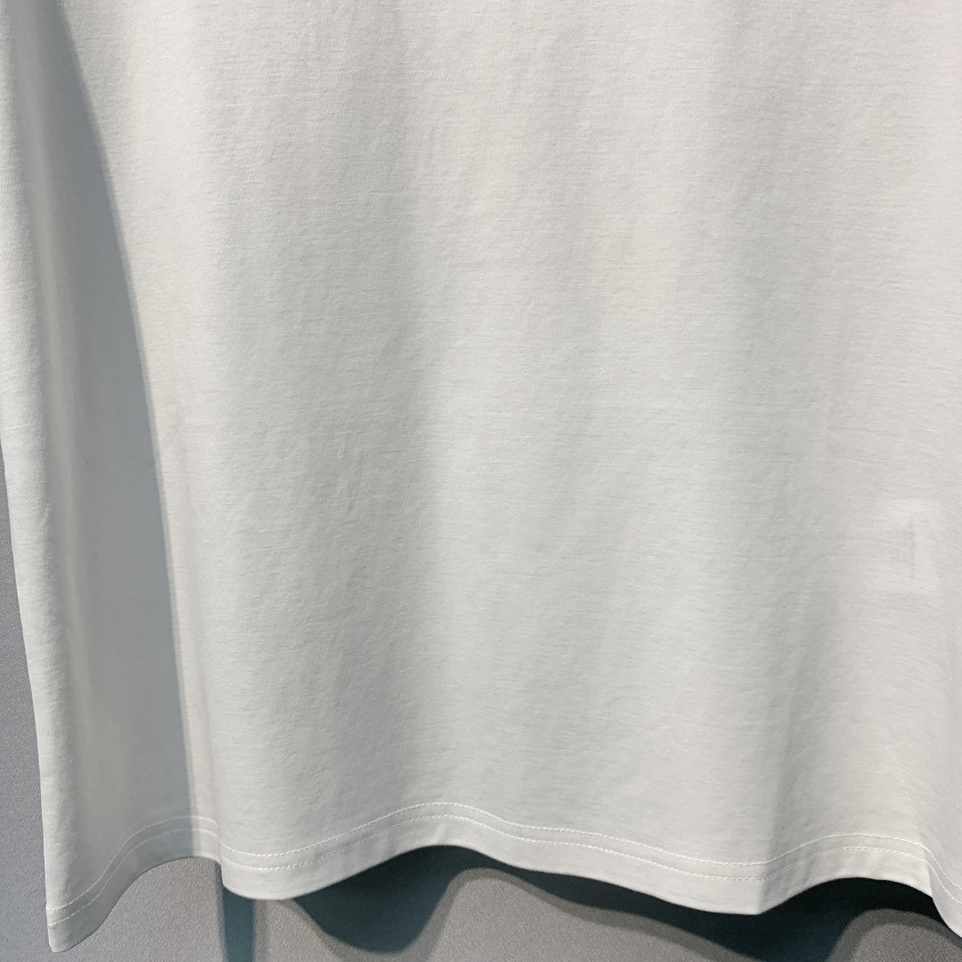 小香家-2026CH刺繡短袖T卹 白色