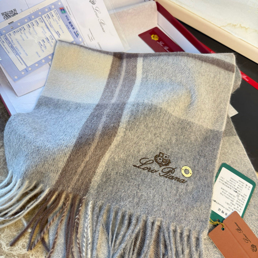 L-Piana-極品山羊絨圍巾披肩