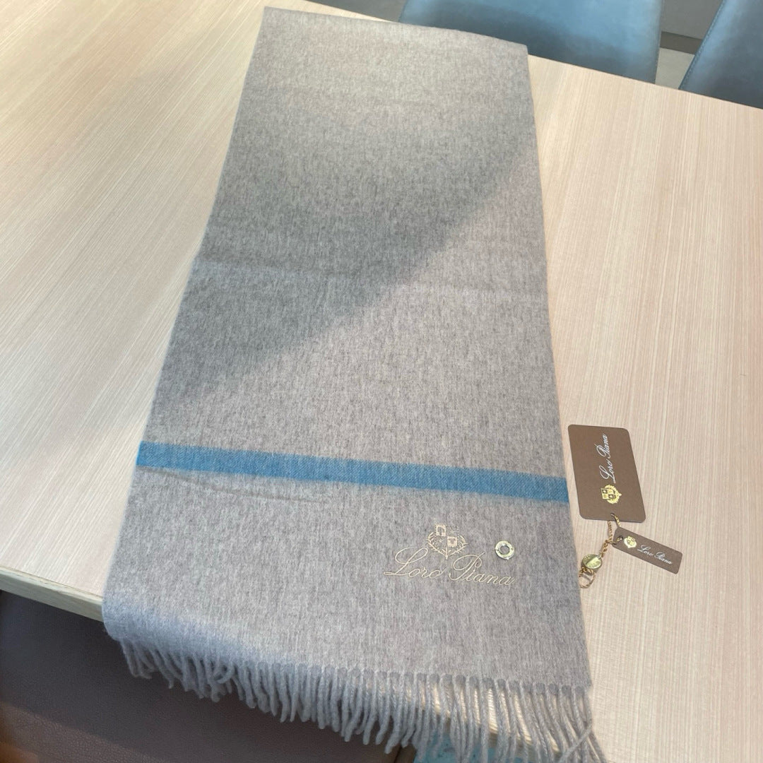 L-Piana-極品山羊絨圍巾披肩 35*180cm