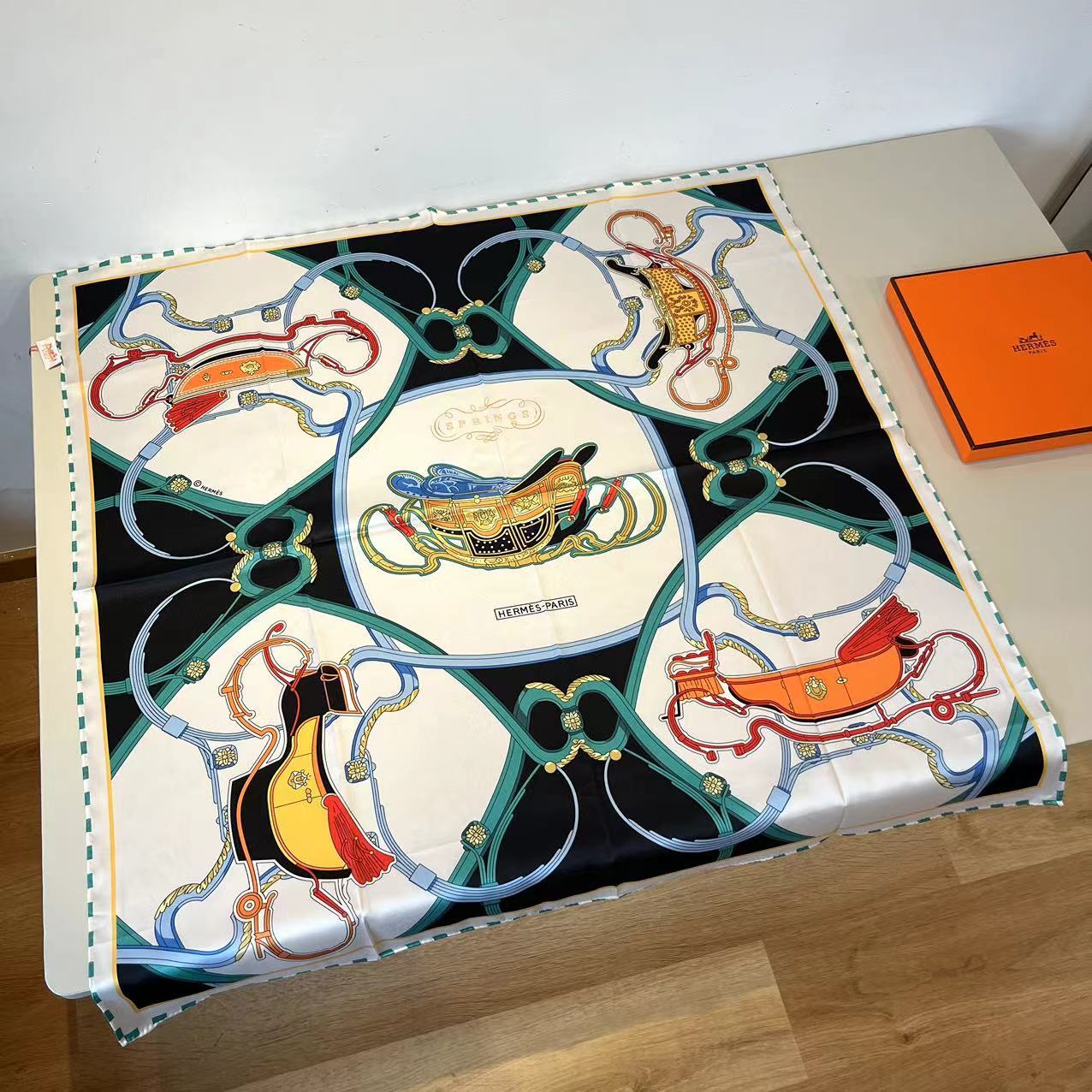 小愛款-真絲方巾 90X90cm 斜紋真絲