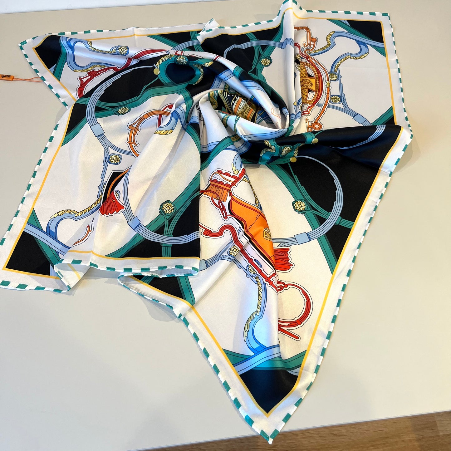 小愛款-真絲方巾 90X90cm 斜紋真絲