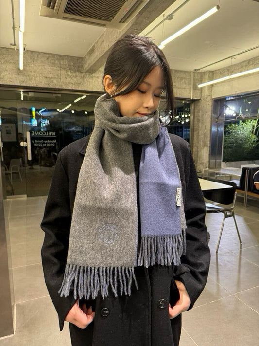 小愛款-雙面羔羊絨圍巾 30*180cm