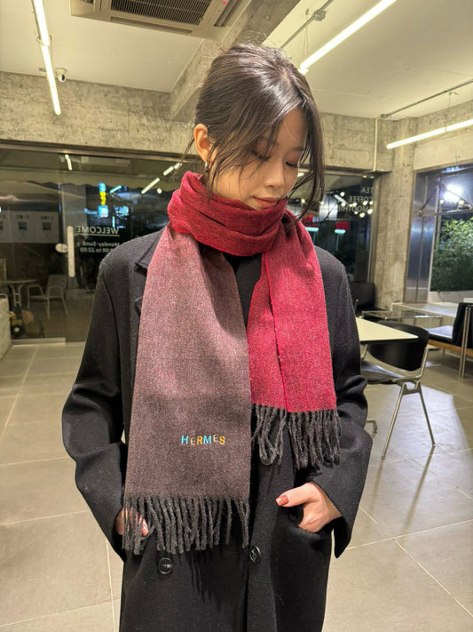 小愛款-漸層拼色 35x 180cm