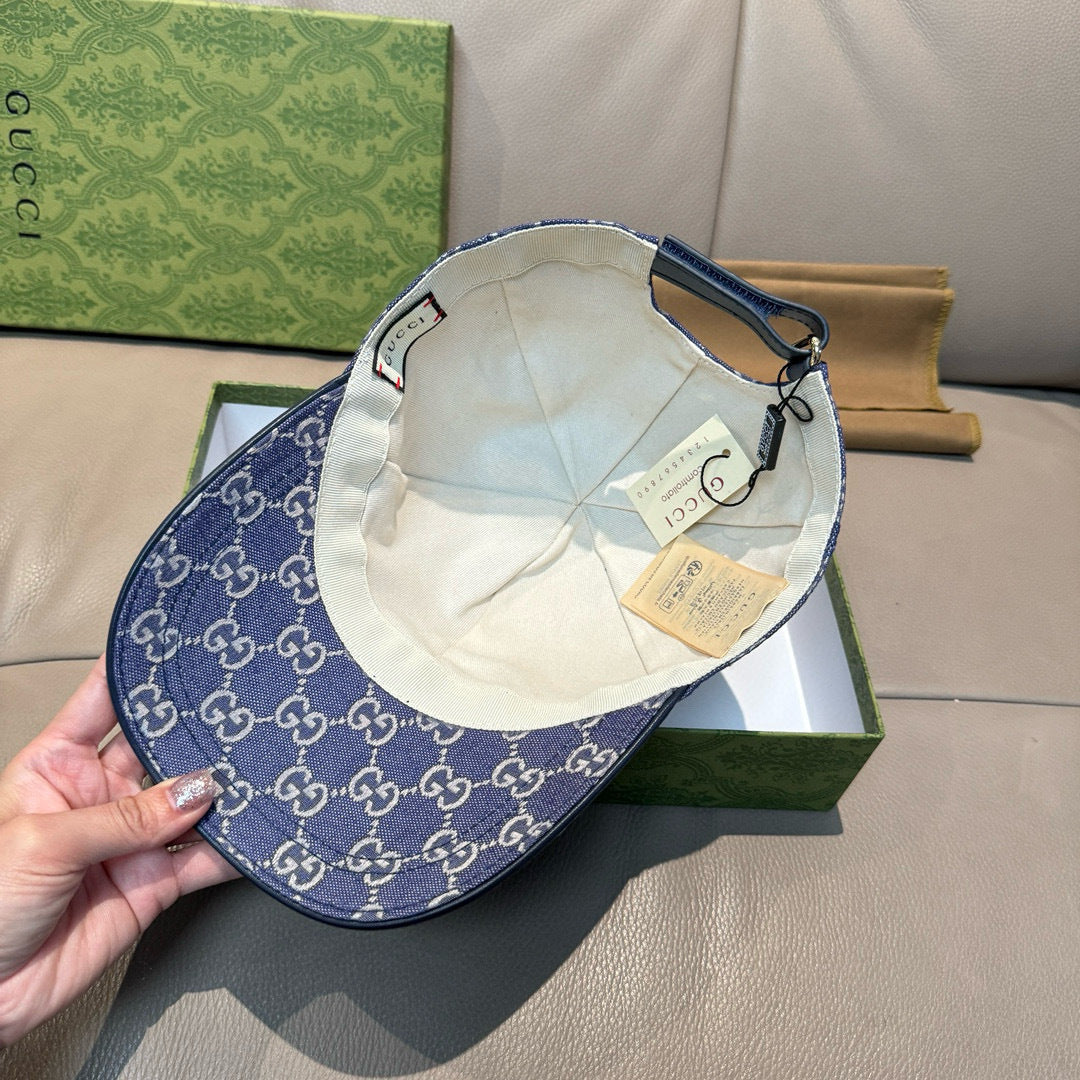 古G家-新款原單棒球帽 金屬小雙G