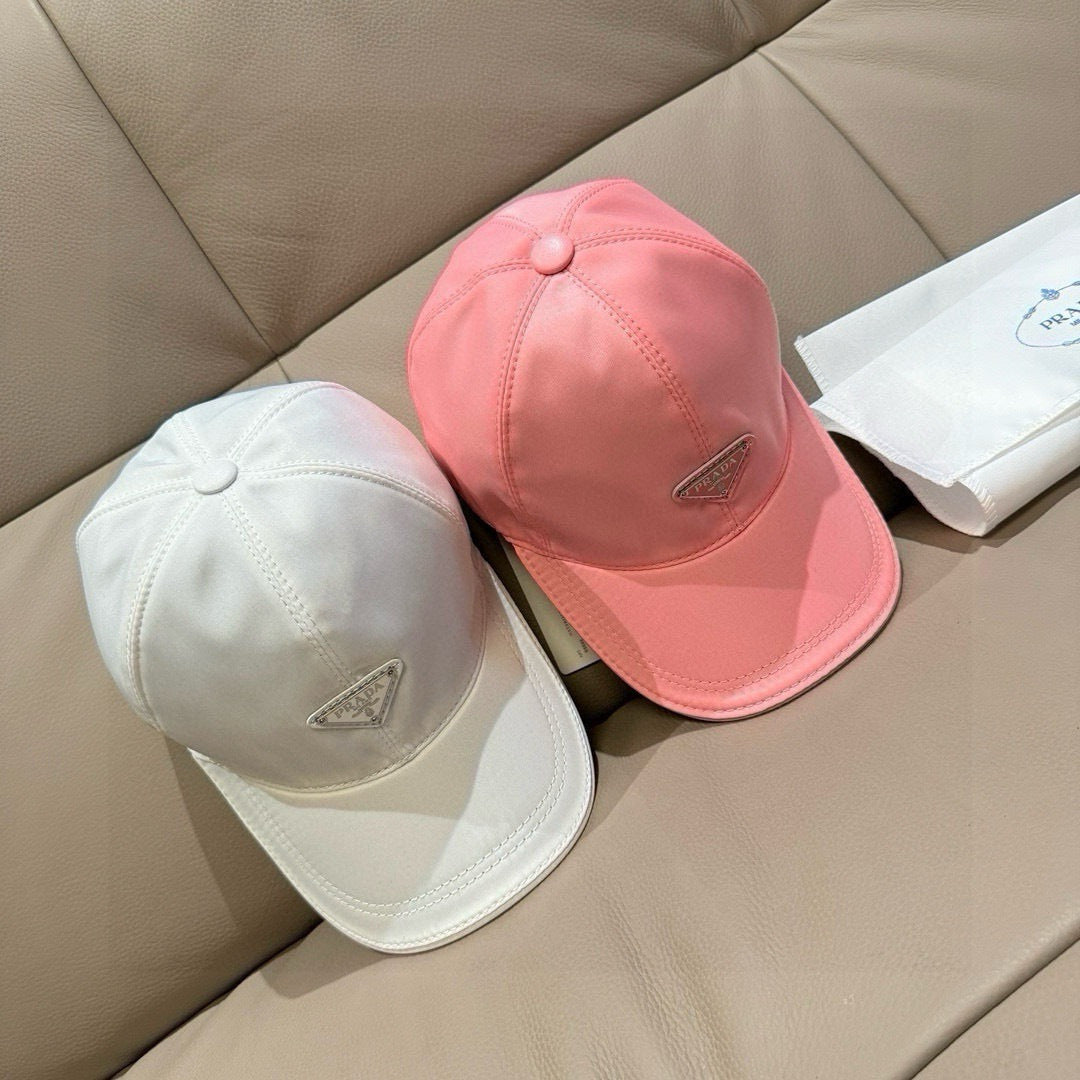 普P家-經典原單棒球帽 經典倒三角金屬logo