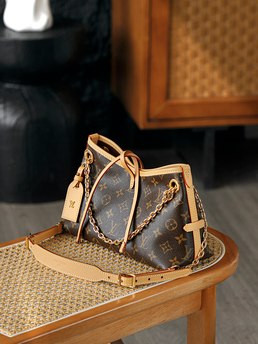 路L家-M13014 CARRYALL BB手袋-經典老花