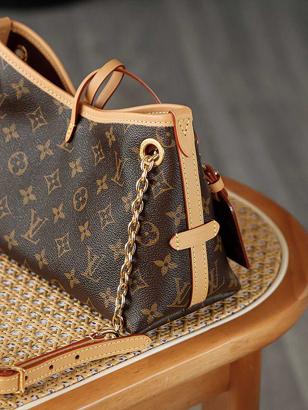 路L家-M13014 CARRYALL BB手袋-經典老花