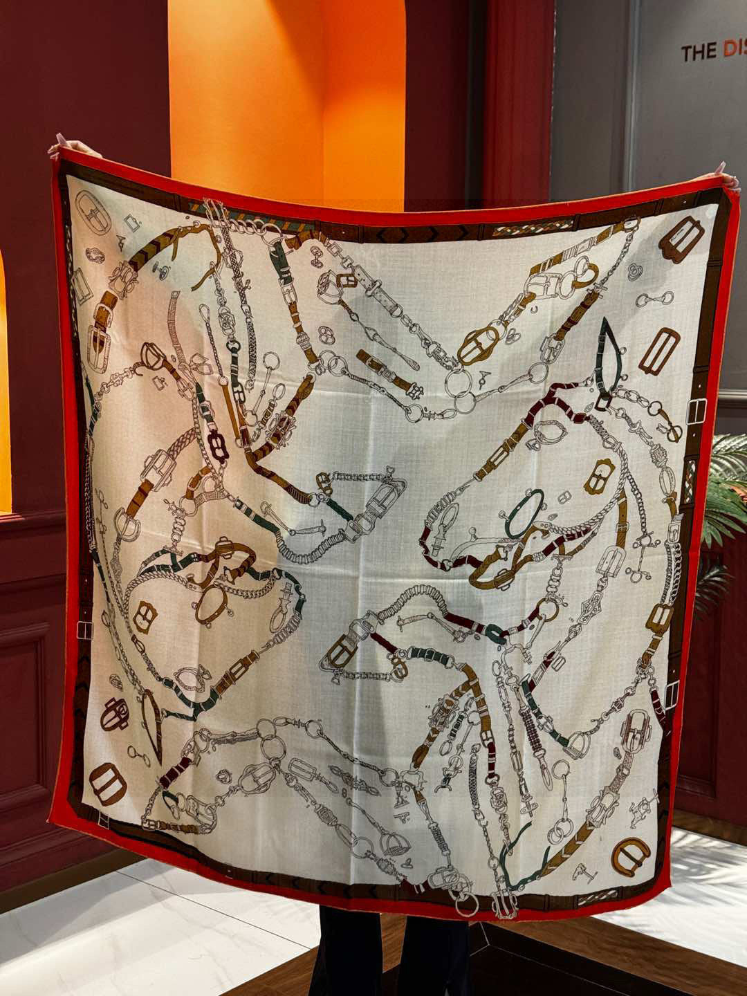 小愛款-雙面同色羊絨方巾 140cm*140cm