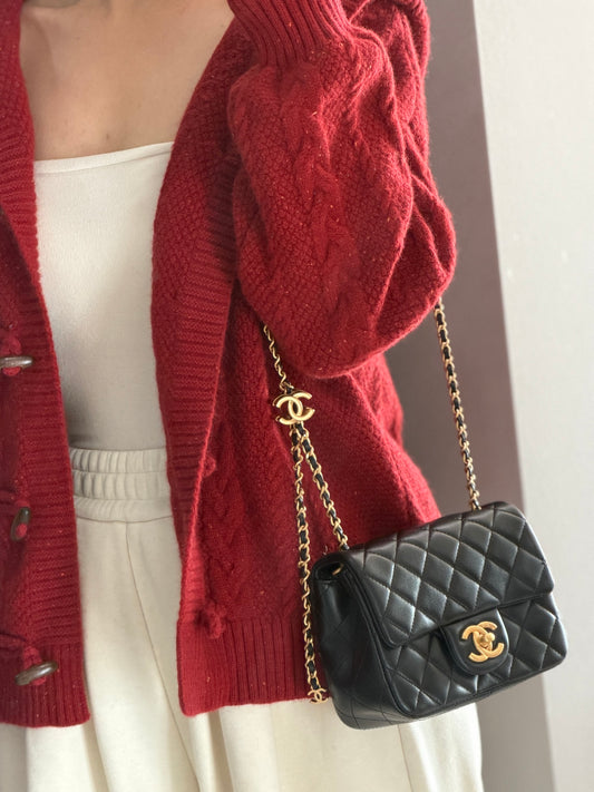 小香家-25B 雙C調節扣方胖子 黑色