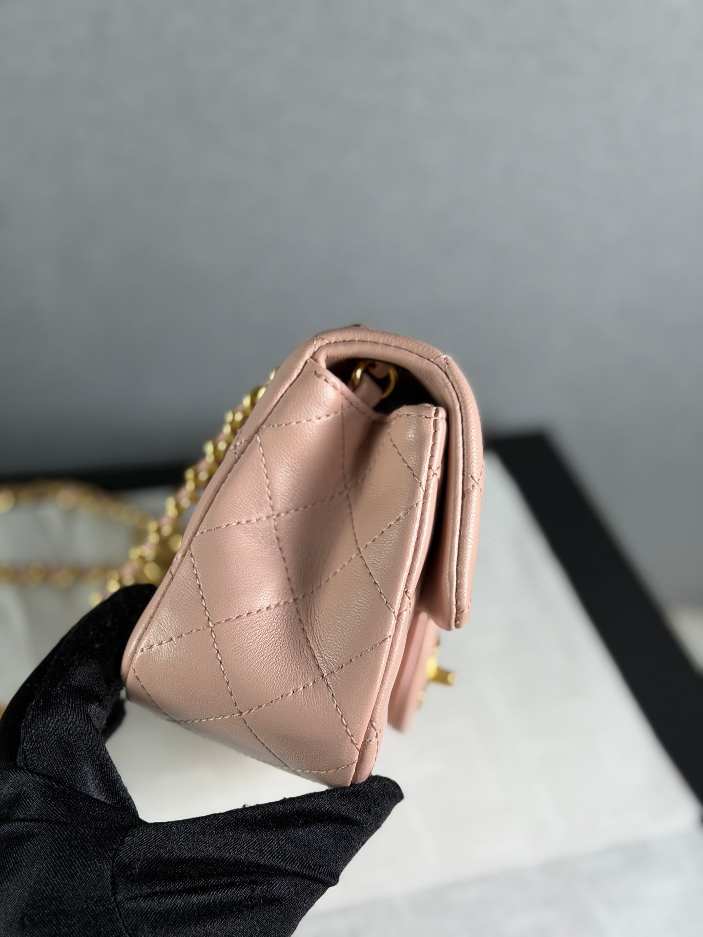 小香家-25B 雙C調節扣Mini cf 櫻花粉