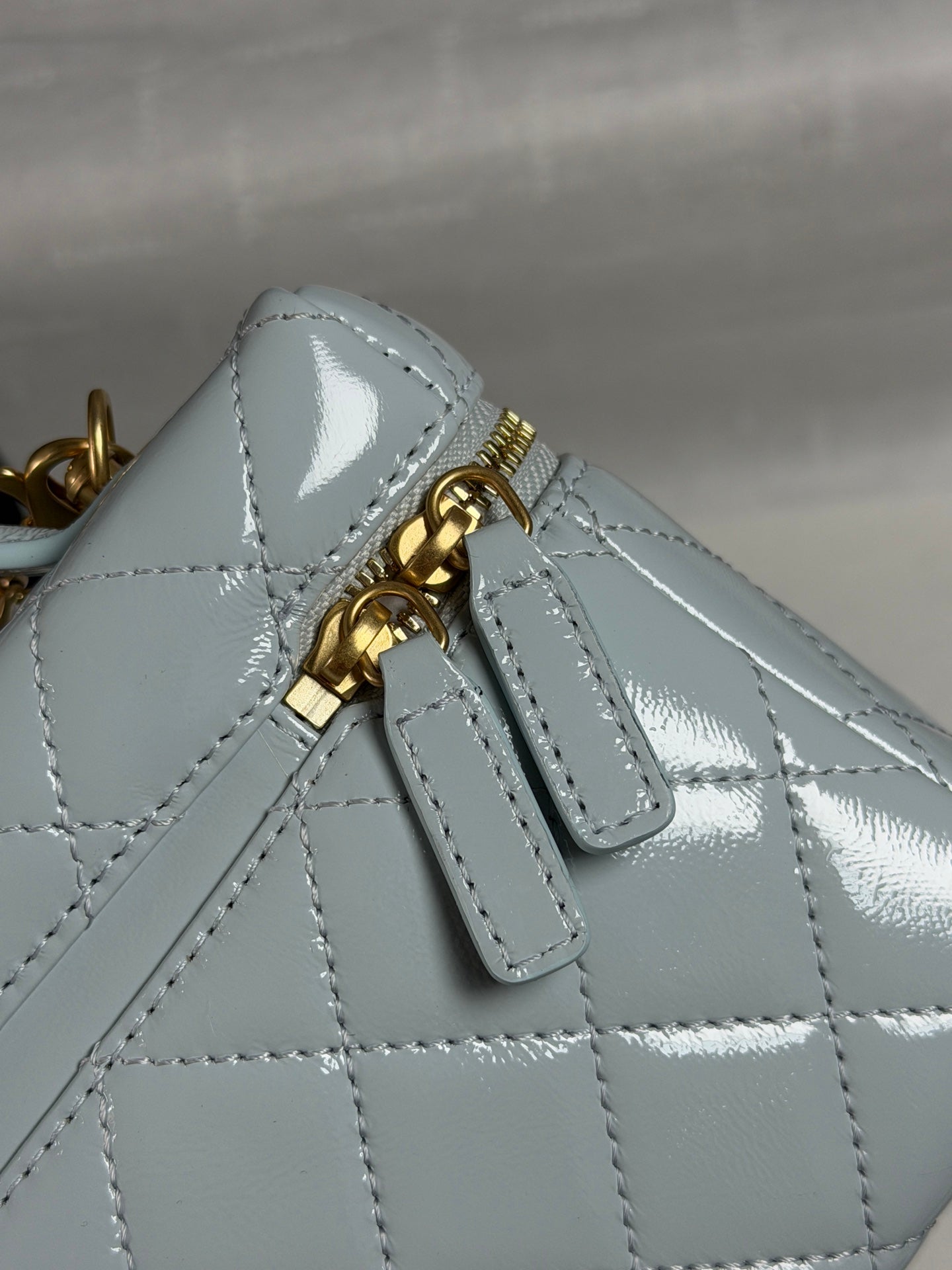 小香家- 26C LP便當包baby 藍/花扣
