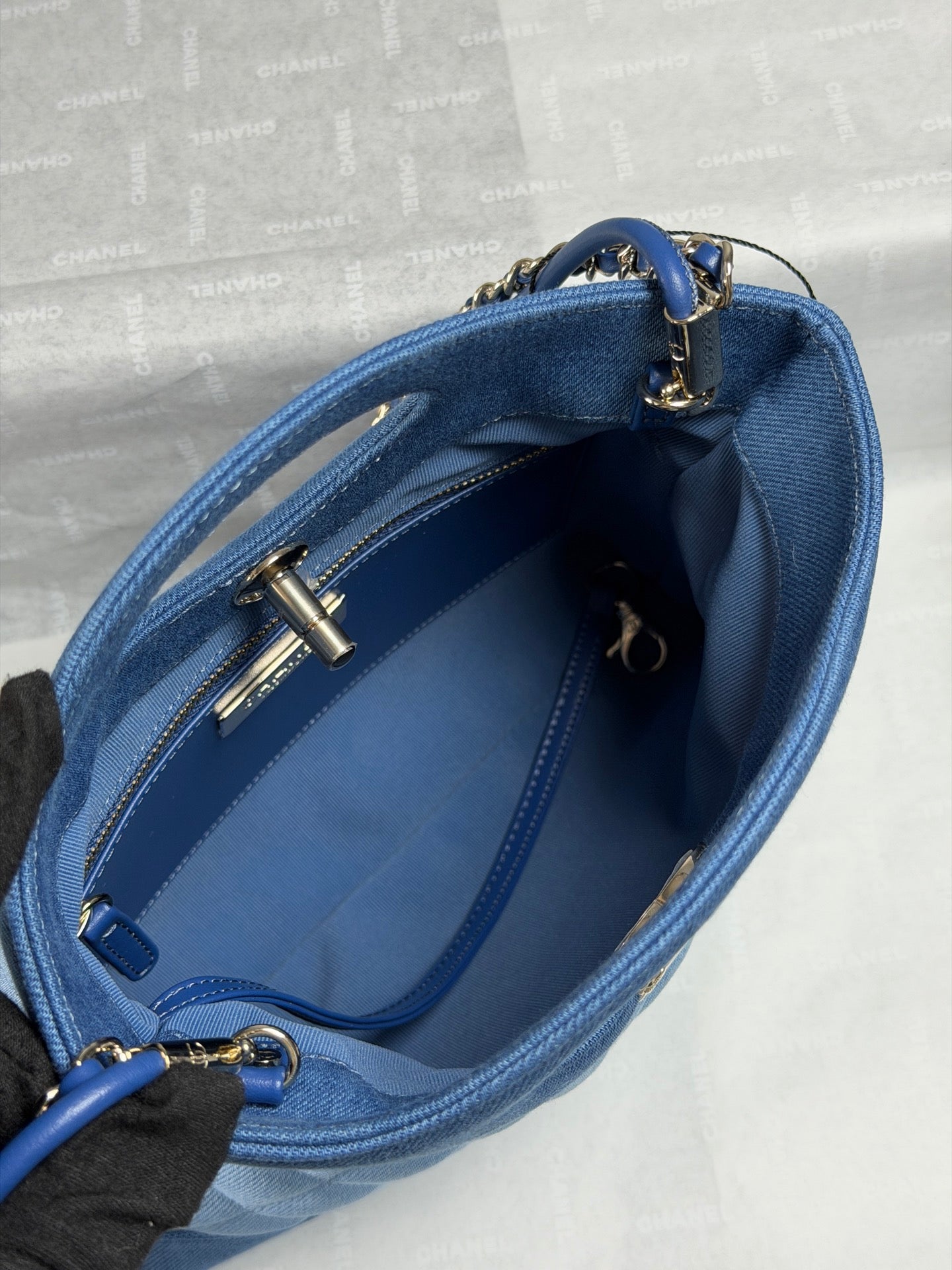 小香家-26p mini 31bag 拼色牛仔