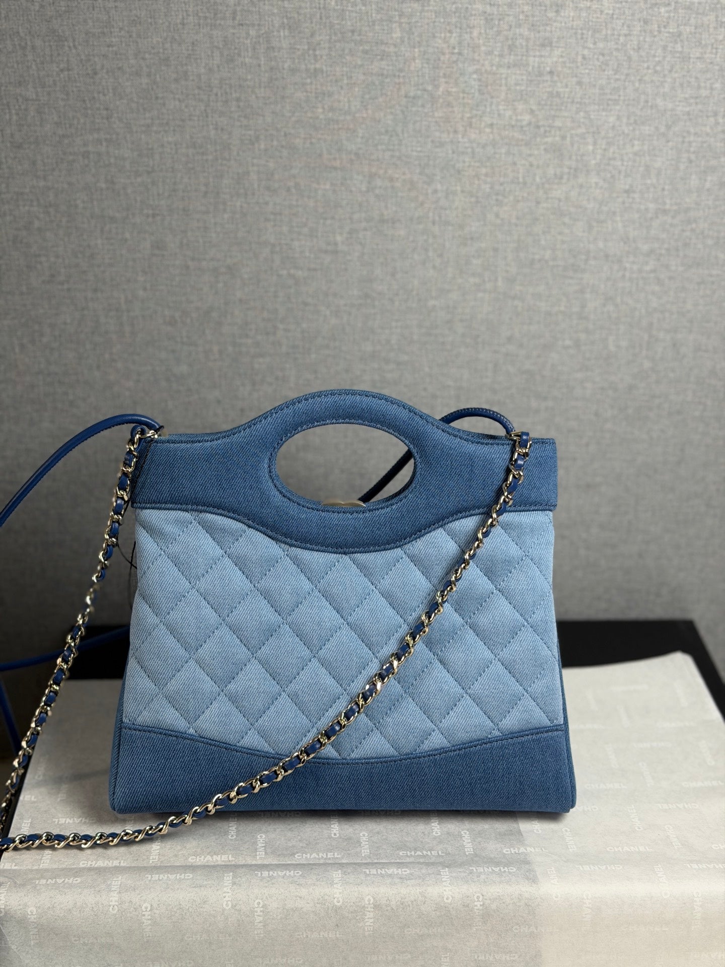 小香家-26p mini 31bag 拼色牛仔
