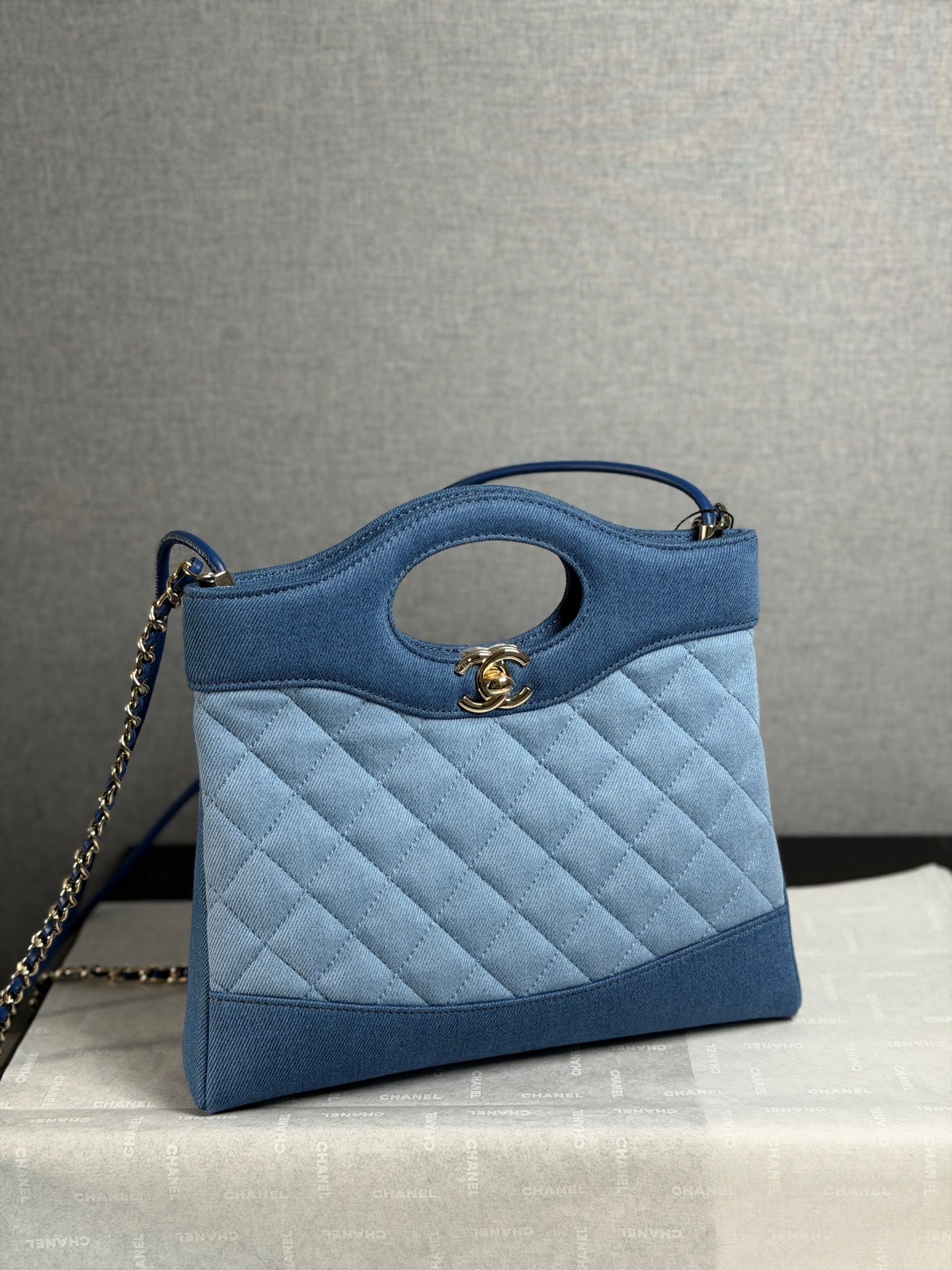 小香家-26p mini 31bag 拼色牛仔