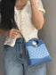 小香家-26p mini 31bag 拼色牛仔