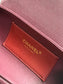 小香家-26P Preppy Coco圓筒包 酒紅色