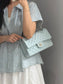 小香家-26春夏新品𝗖𝗙25baby藍/金扣 銀扣