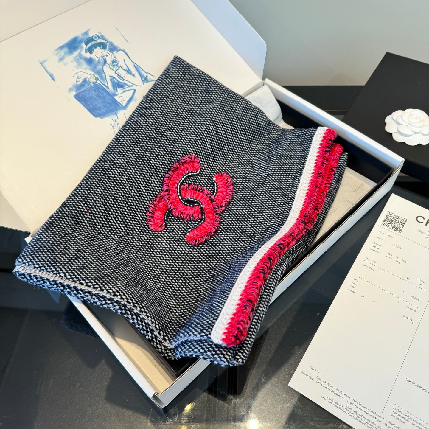 小香家-針織裙裝 35*220 雙C logo
