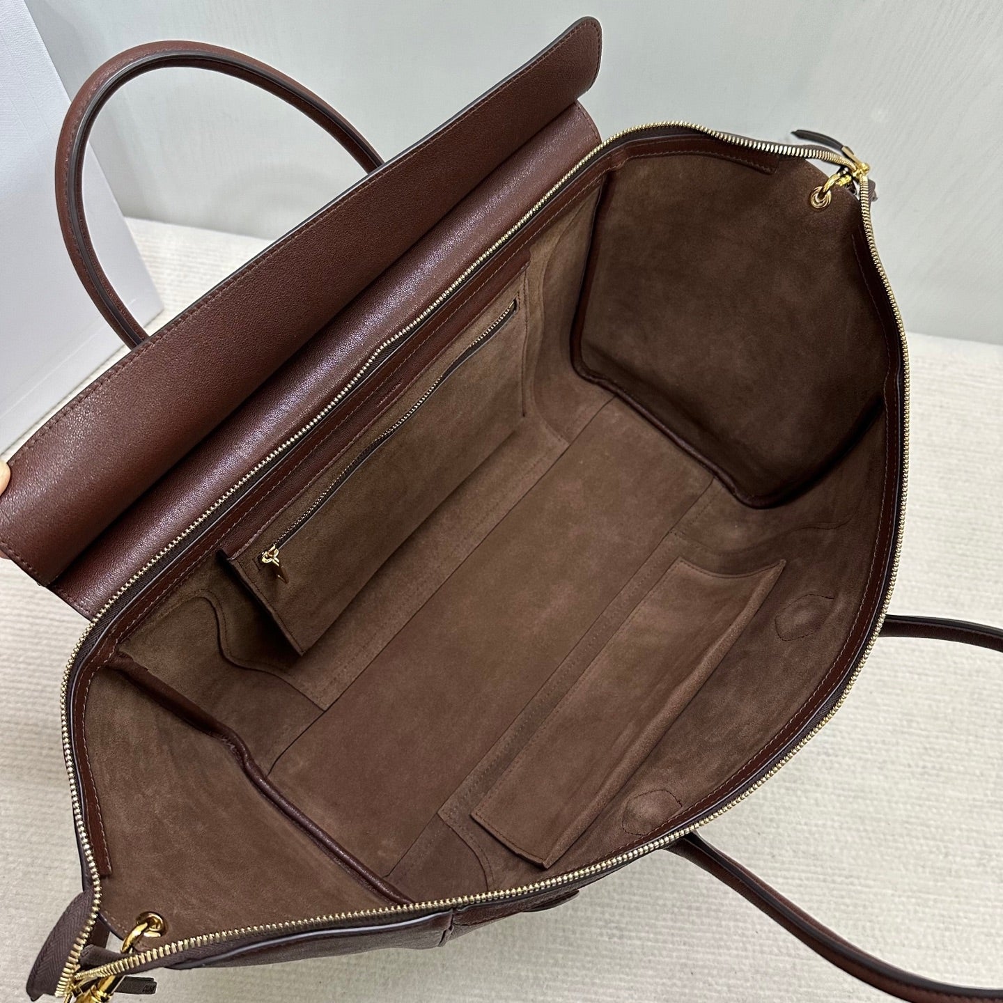 賽C家-NEW LUGGAGE 新版 笑臉包 深棕色