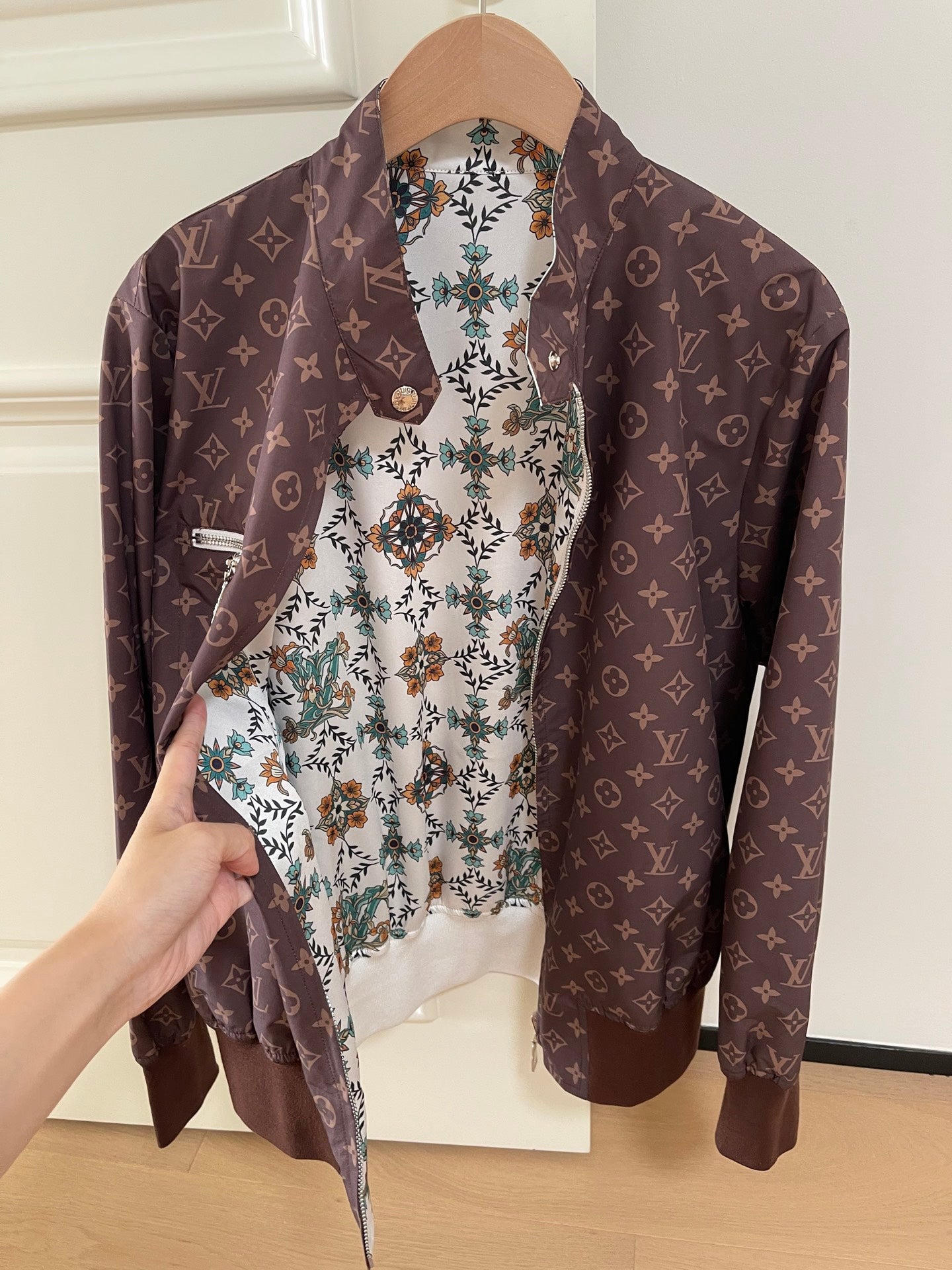 路L家-26SS新款系列老花雙面夾克